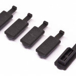 USB Rubber Dust Cover - 5 Pack