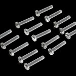 Rustless Nylon Screws 6-32 x 19.1mm - 15 Pack