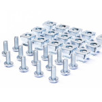 Server Rack Mounting Screw and Cage Nut Combo Pack