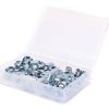 Server Rack Mounting Screw and Cage Nut Combo Pack - M6 Thread - 15 Pack