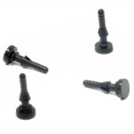 Anti-Vibration Rubber Fan Screws w/ Magnetic Head - 4 Pack (AV01-0008-AKS)